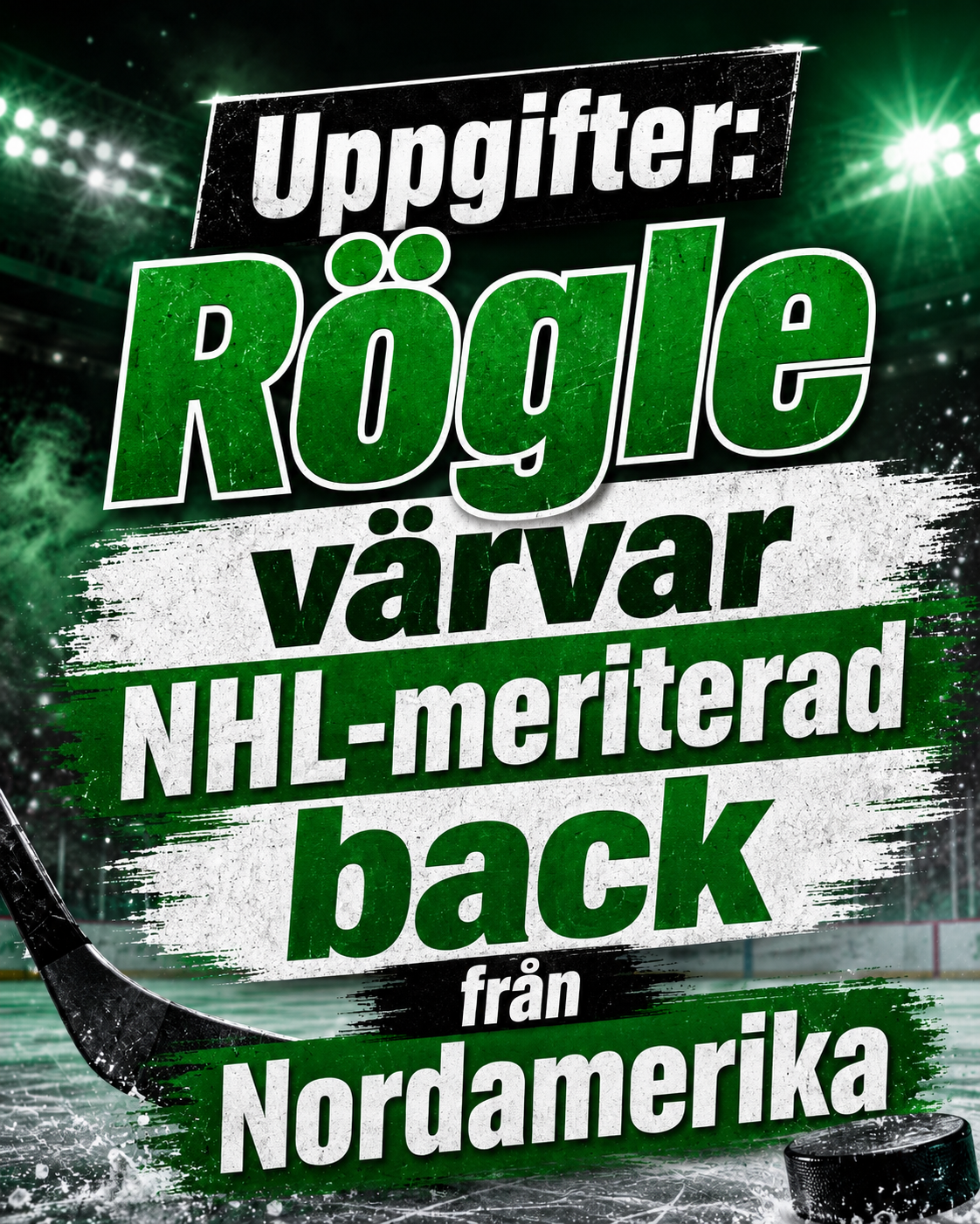 Rögle BK: Uppgifter: Rögle värvar NHL-meriterad back från Nordamerika