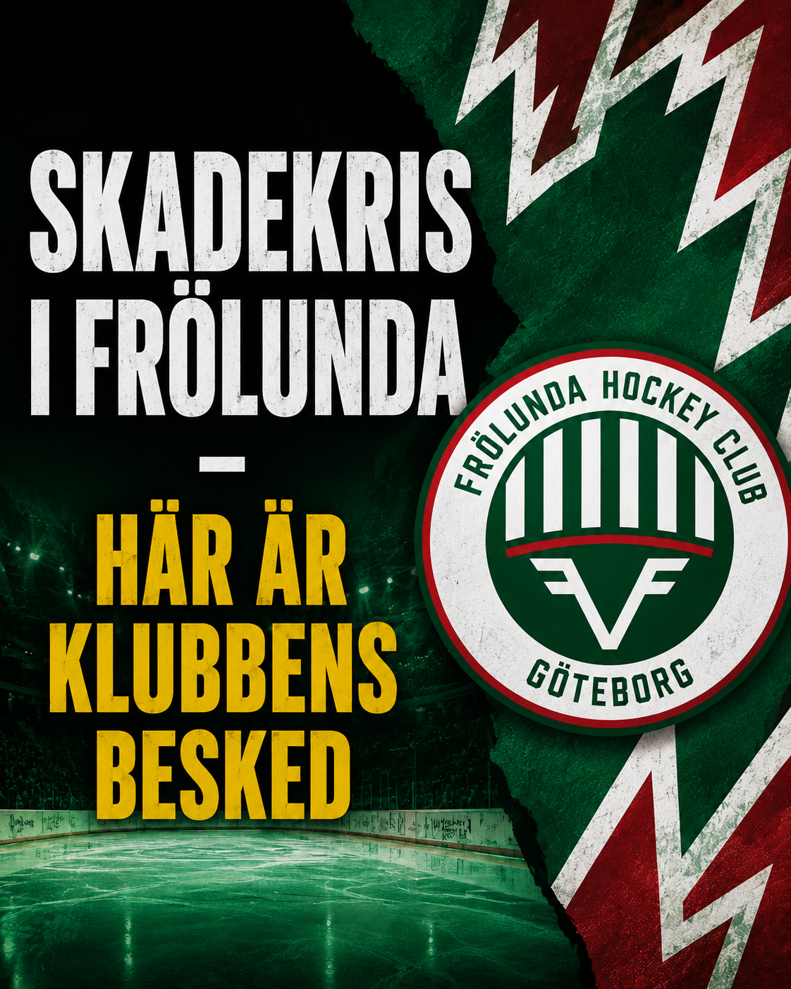 Frölunda: Frölundas skadekris - här är klubbens besked