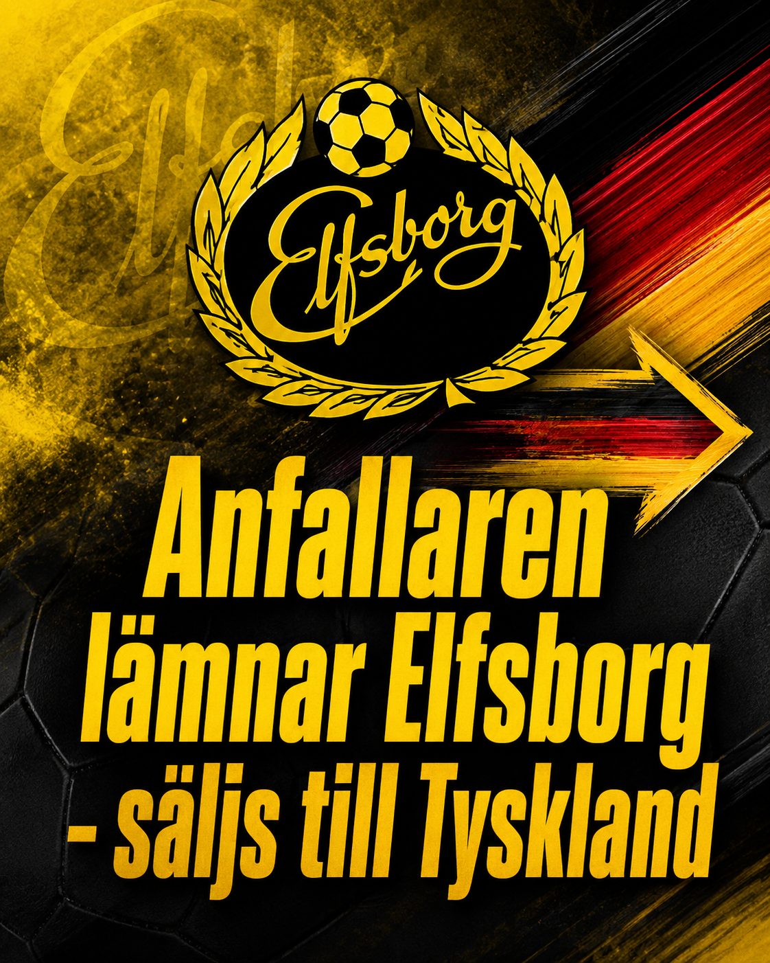KLART: Anfallaren lämnar Elfsborg – säljs till Tyskland