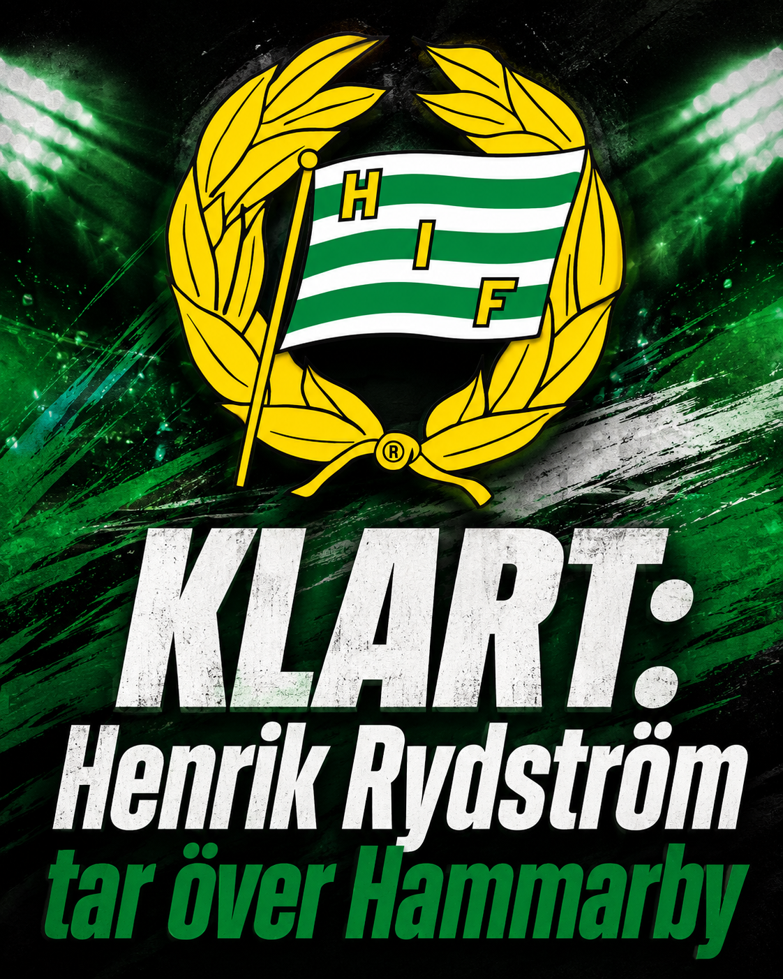 KLART: Henrik Rydström tar över Hammarby