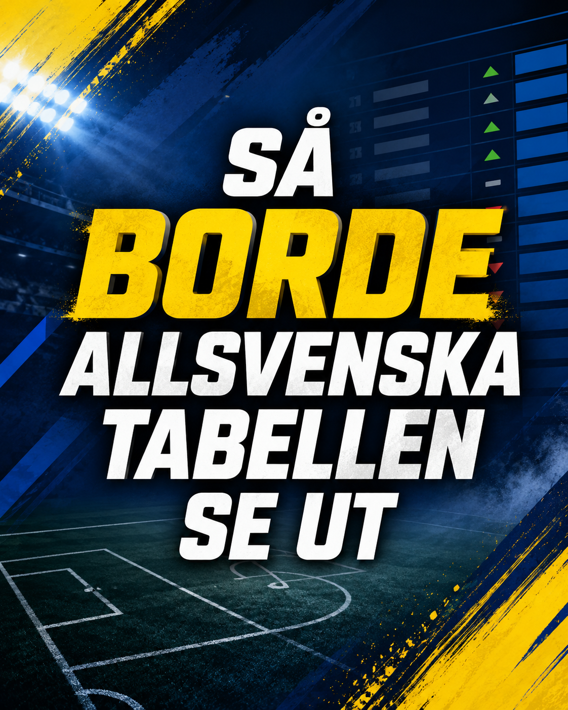 Här är avslöjandet om allsvenskan du inte får missa