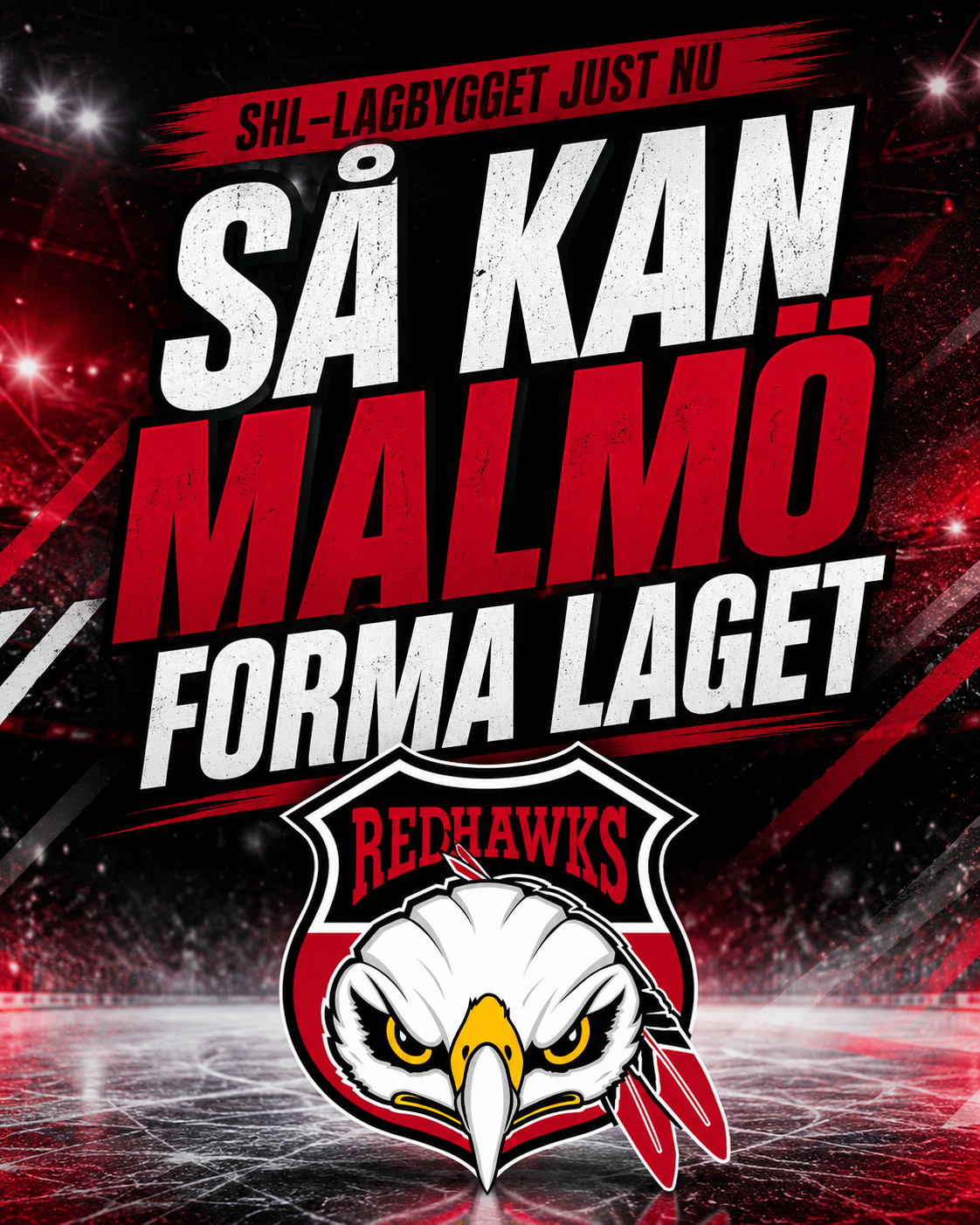 Malmö Redhawks: Så kan Malmö formera laget – laget är i princip spikat