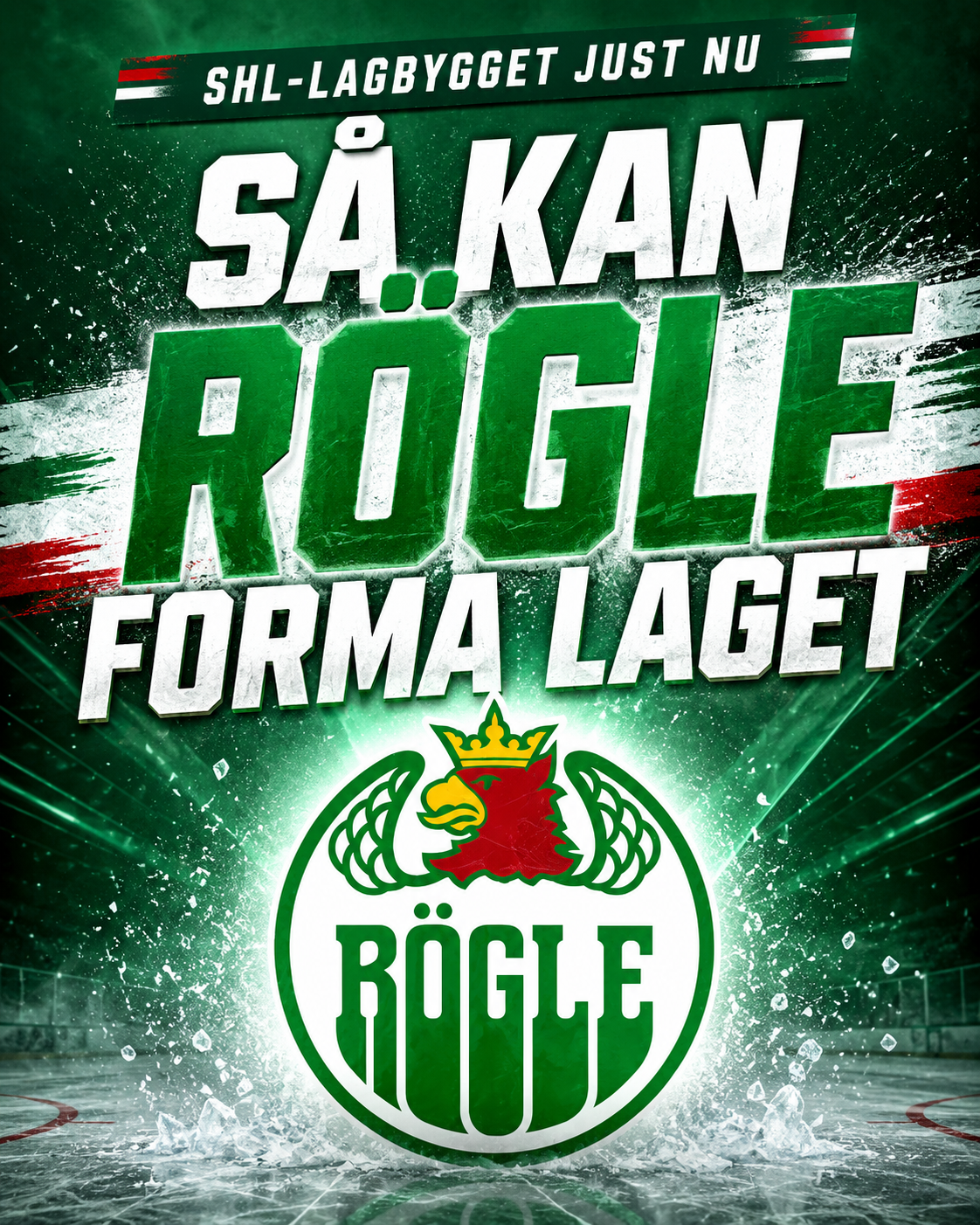 Rögle BK: Så kan Rögle formera laget – en lucka sticker ut direkt