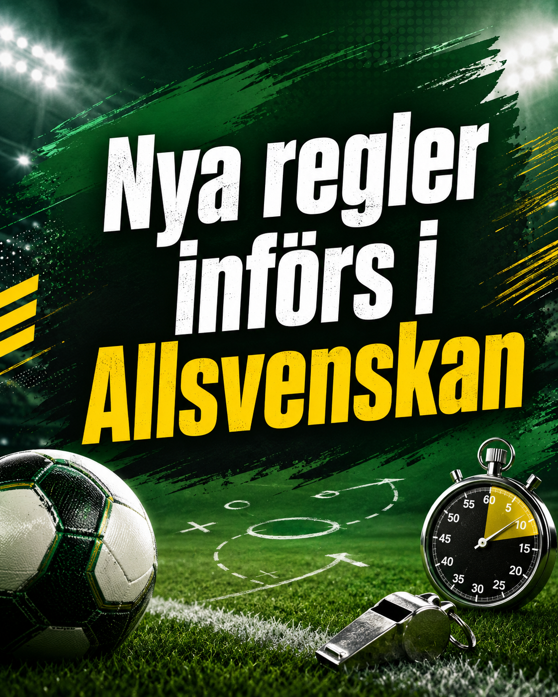 BESKEDET: Nya regler införs i Allsvenskan