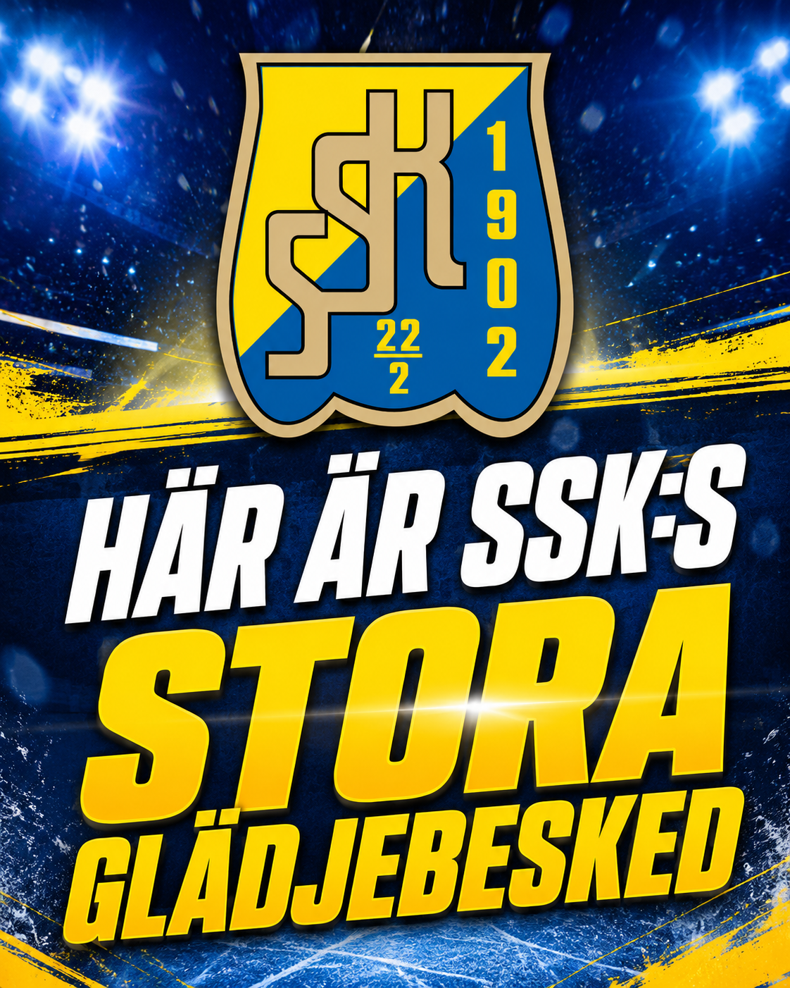Södertälje: Här är SSK:s stora glädjebesked