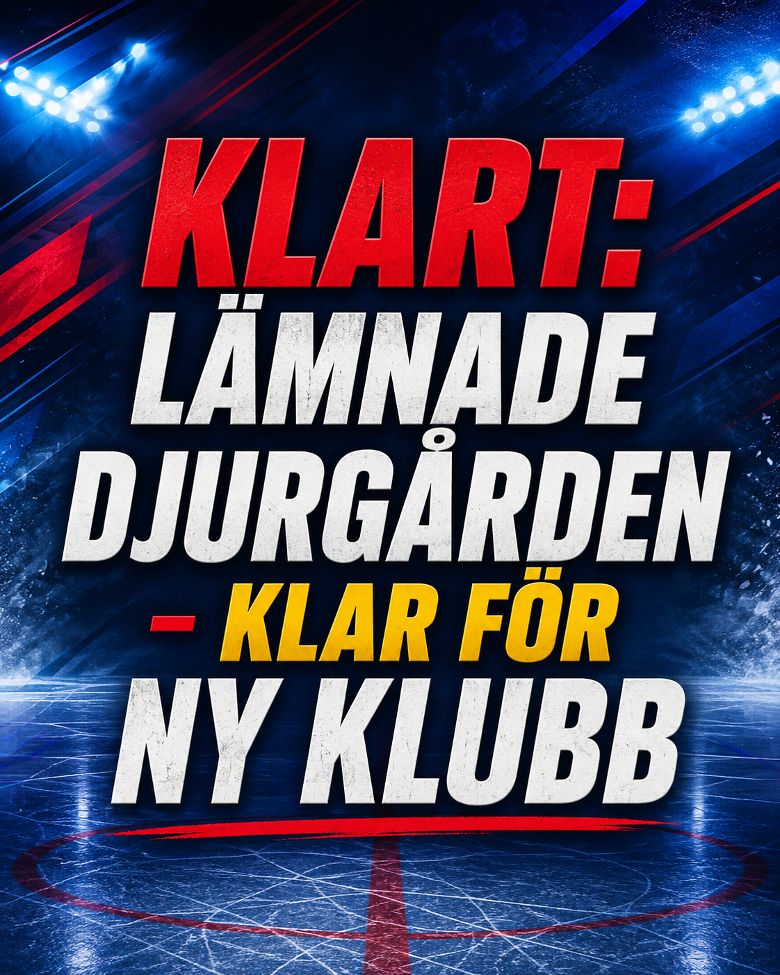 Djurgården Hockey: KLART: Lämnade Djurgården - klar för ny klubb