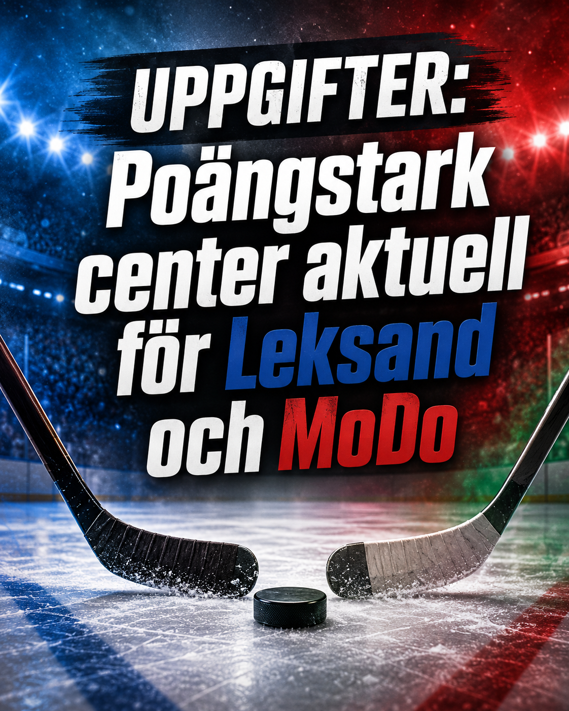 HockeyAllsvenskan: Uppgifter: Poängstark center aktuell för Leksand och MoDo
