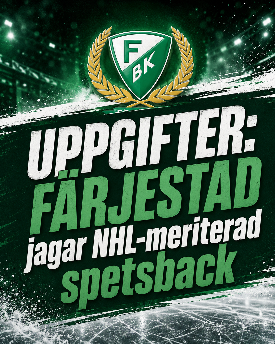 Färjestad: UPPGIFTER: Färjestad jagar NHL-meriterad spetsback