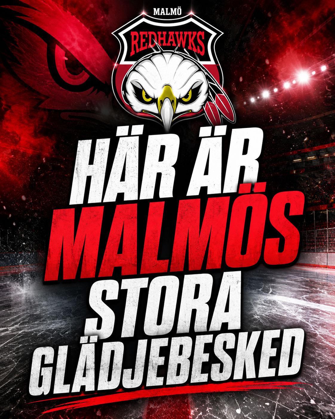 Malmö Redhawks: Här är Malmös stora glädjebesked