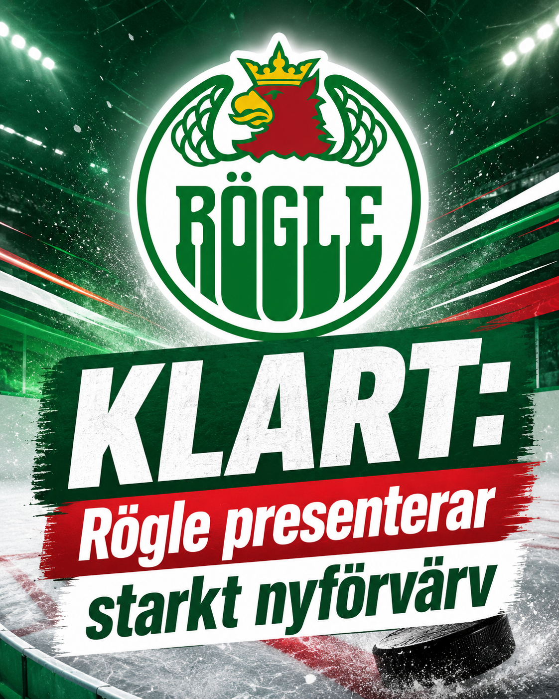 KLART: Rögle presenterar starkt nyförvärv