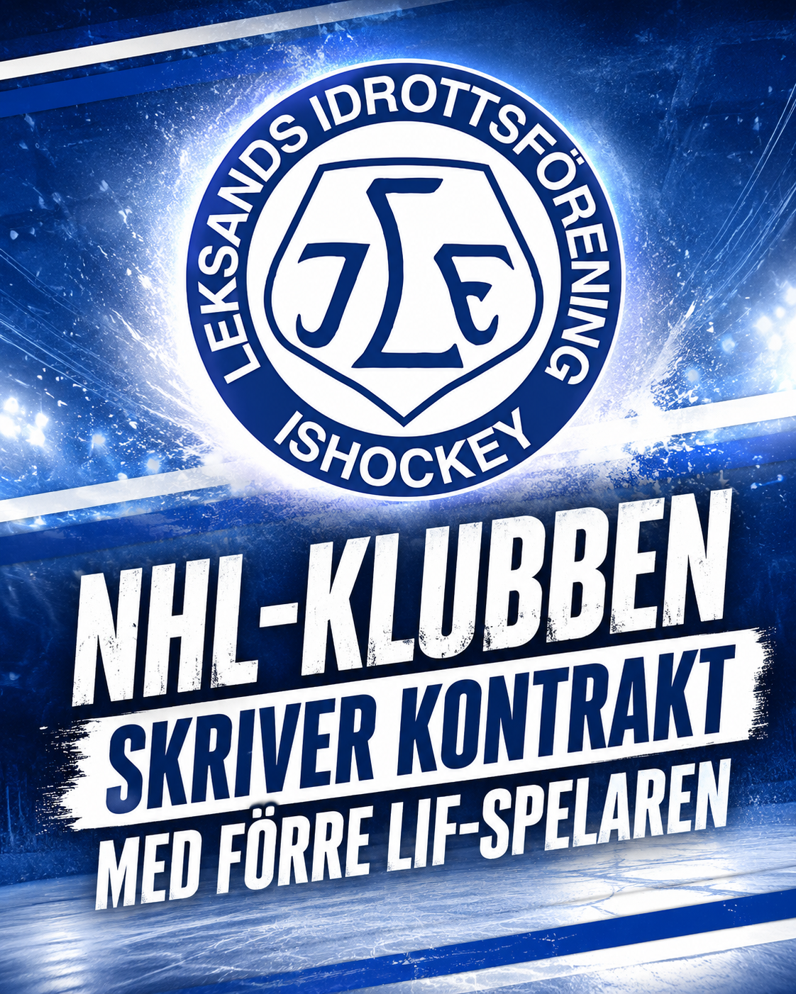 Leksands IF: KLART: Skriver treårskontrakt med NHL-klubben