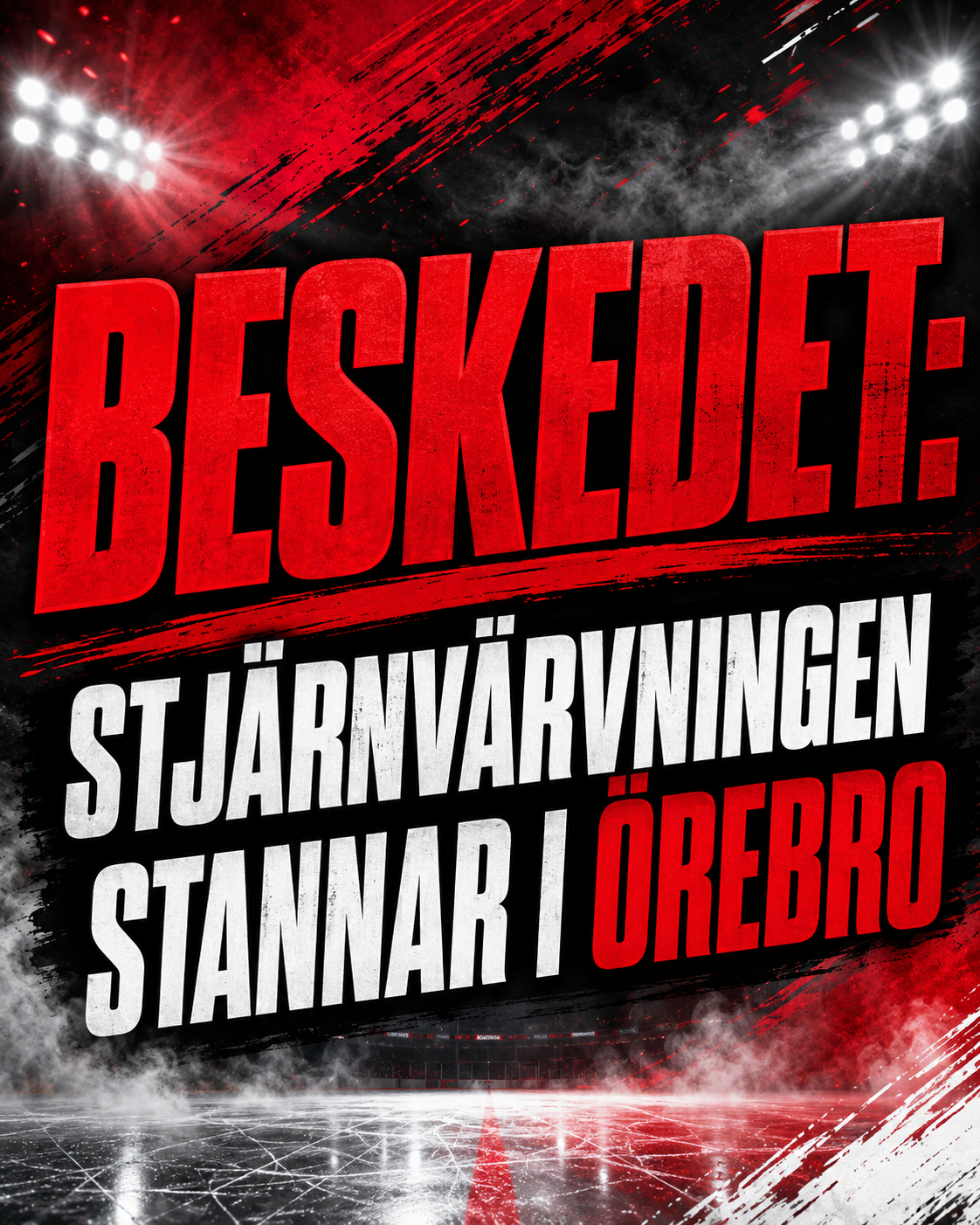 Örebro Hockey: BESKEDET: Stjärnvärvningen stannar i Örebro