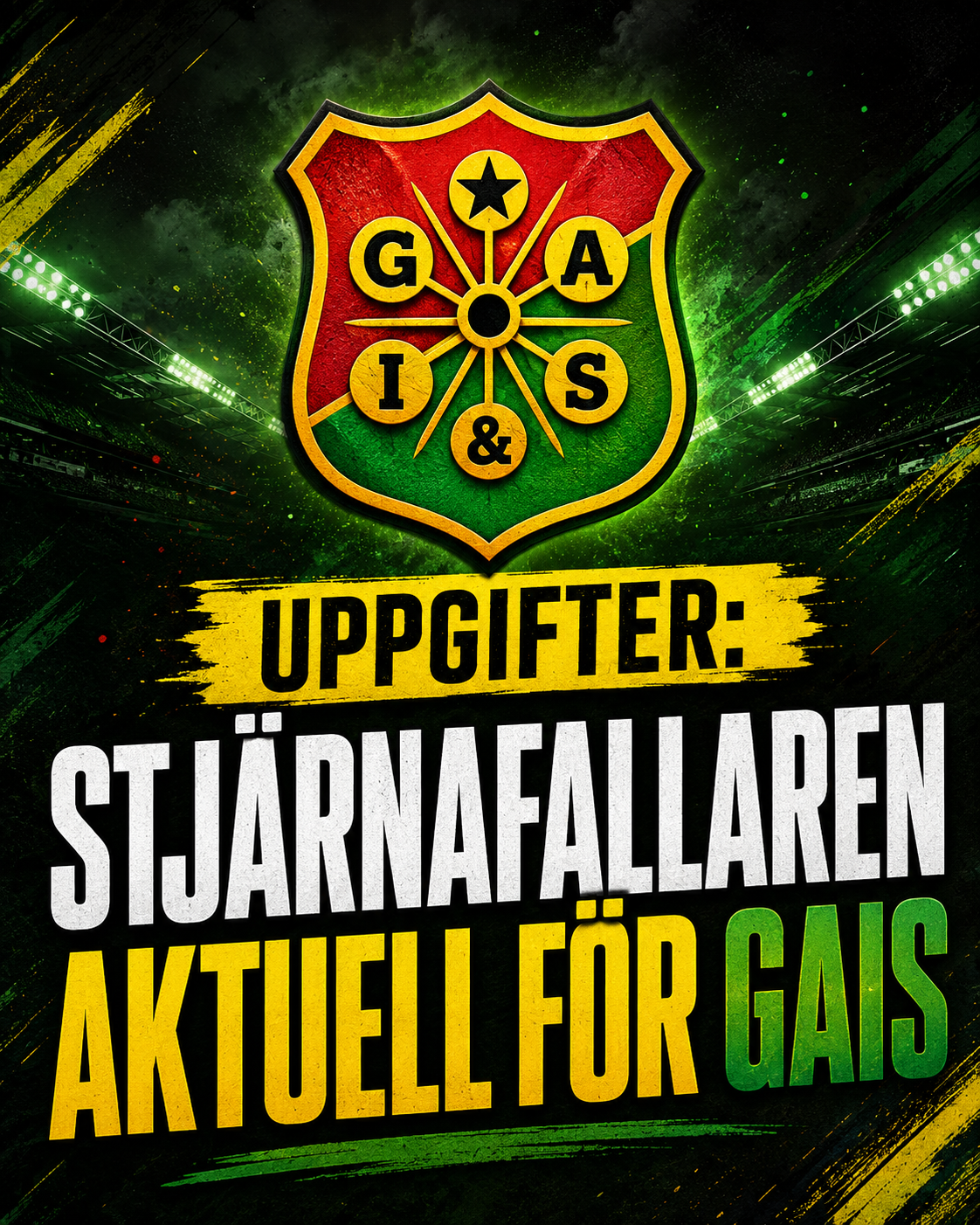 Uppgifter: Stjärnanfallaren aktuell för GAIS