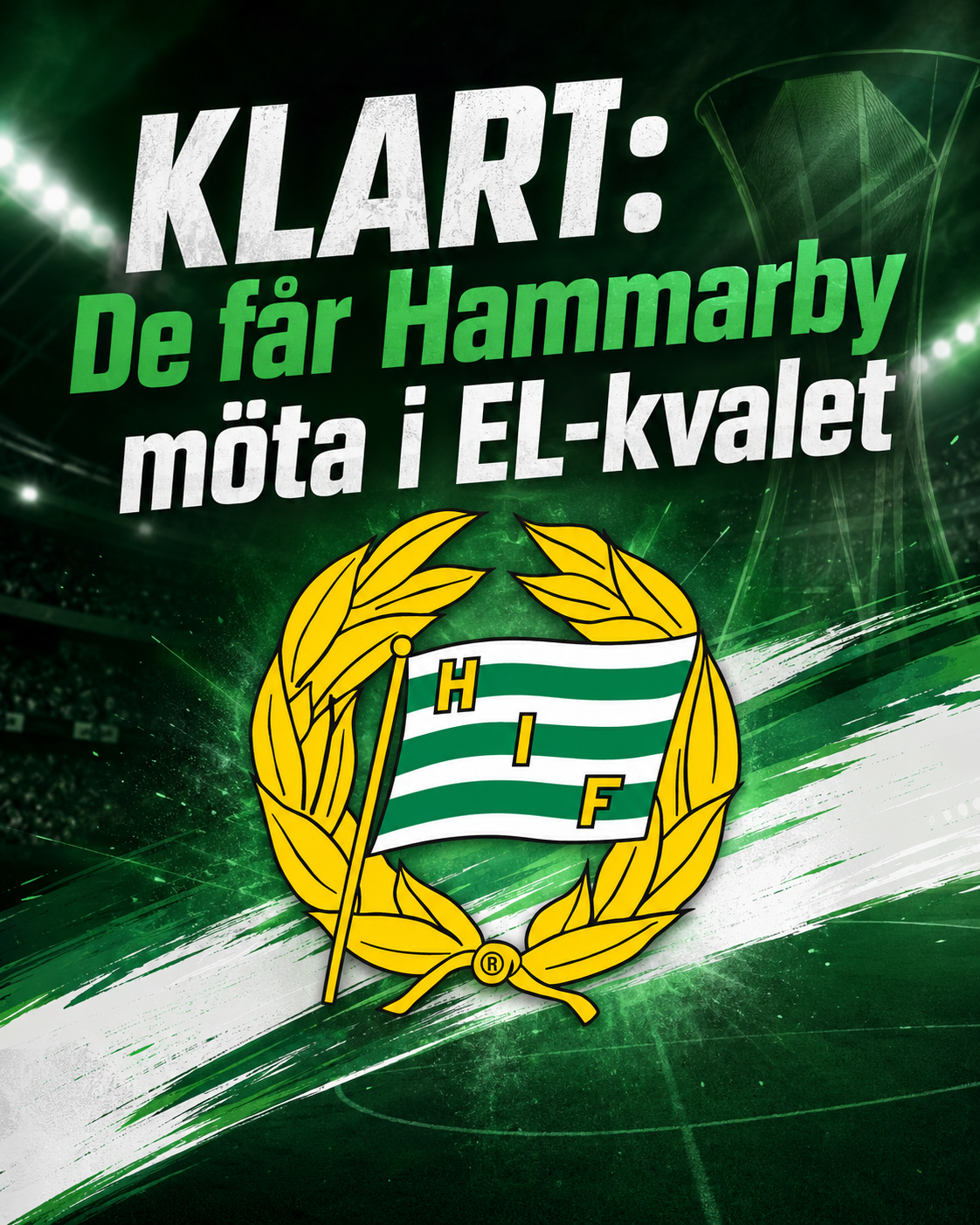 KLART: De får Hammarby möta i EL-kvalet
