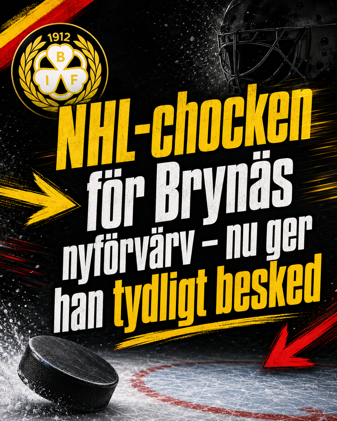 Brynäs: NHL-chocken för Brynäs nyförvärv – nu ger han tydligt besked