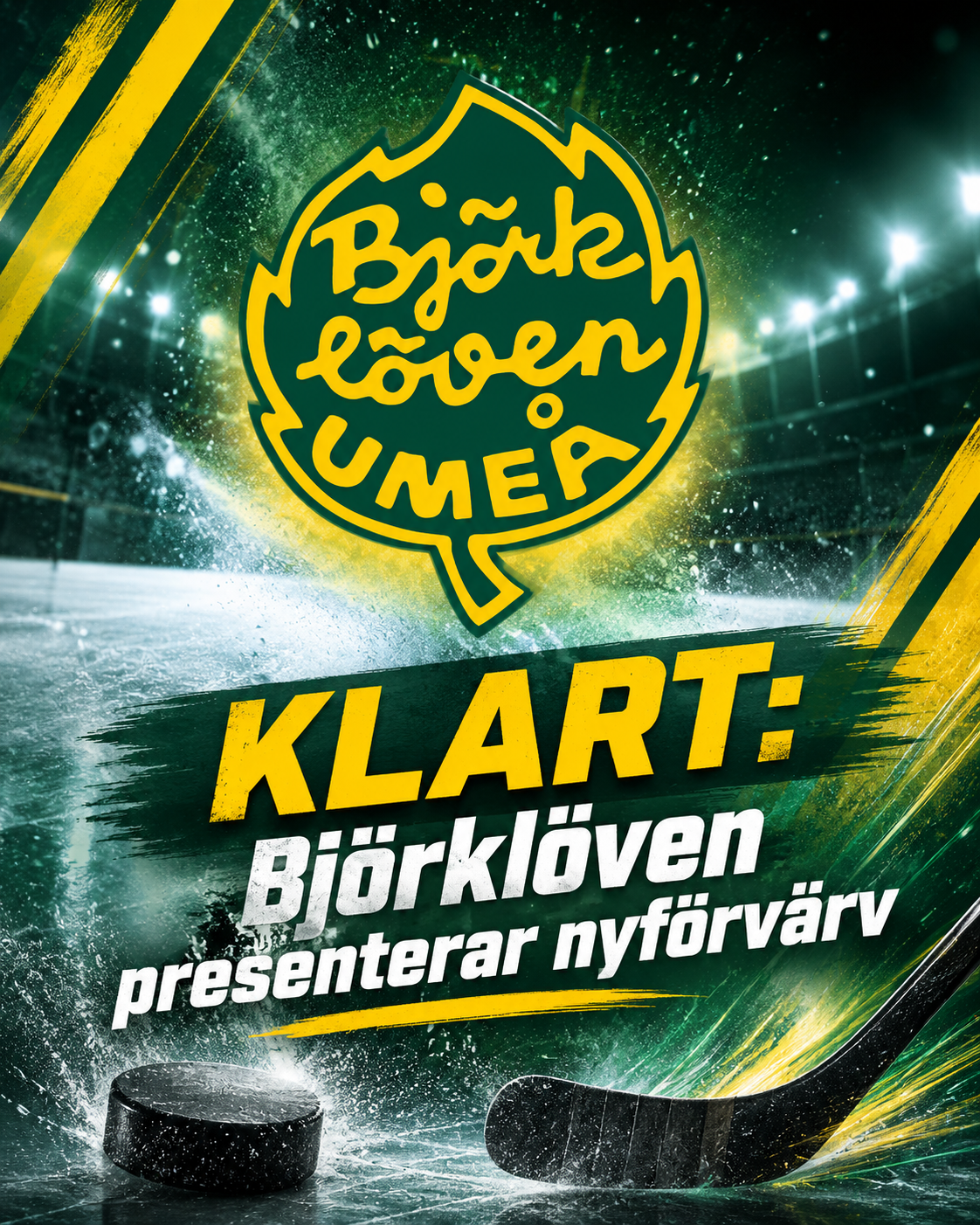 Björklöven: KLART: Björklöven presenterar nyförvärv