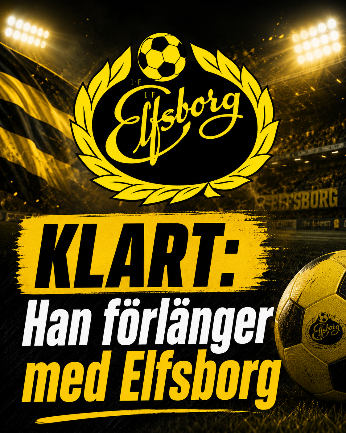 KLART: Han förlänger med Elfsborg
