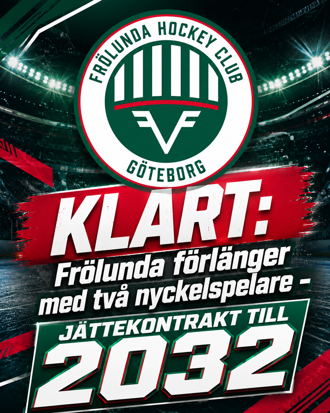 Frölunda: KLART: Frölunda förlänger med två nyckelspelare – jättekontrakt till 2032