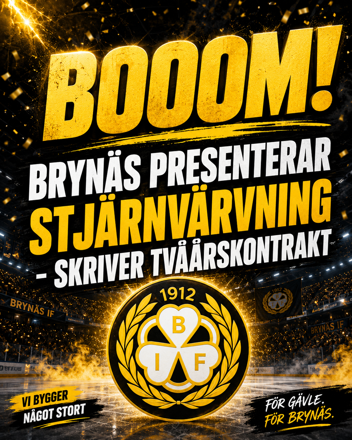 Brynäs: Brynäs gör prestigevärvning - värvar stjärnback