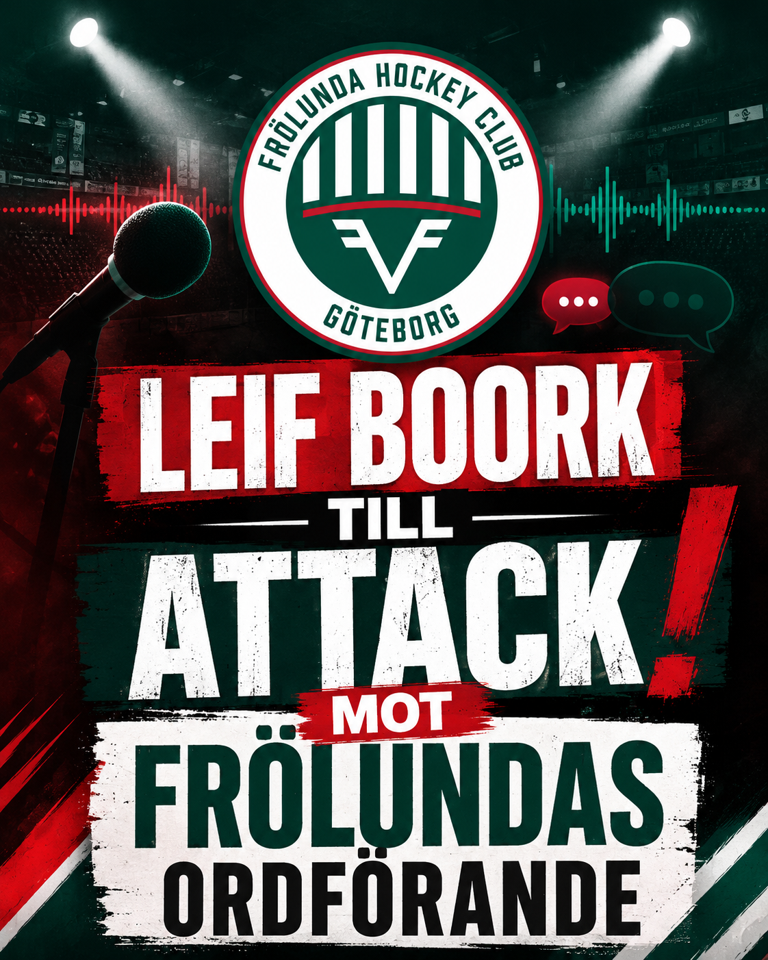 Leif Boork till attack mot Frölundas ordförande