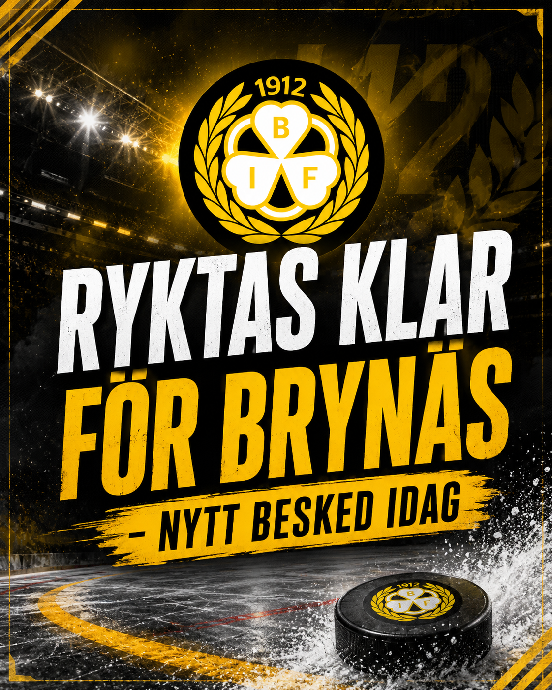 Ryktas klar för Brynäs - nytt besked idag