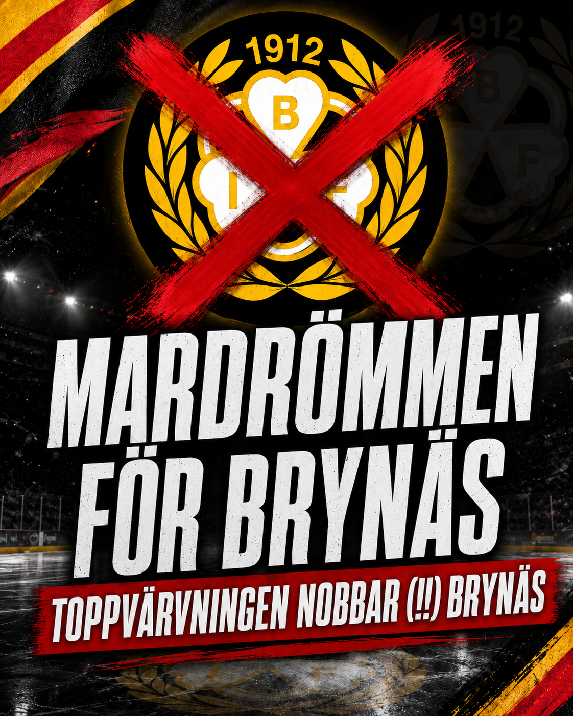 MARDRÖMMEN FÖR BRYNÄS - Toppvärvningen nobbar (!!) Brynäs