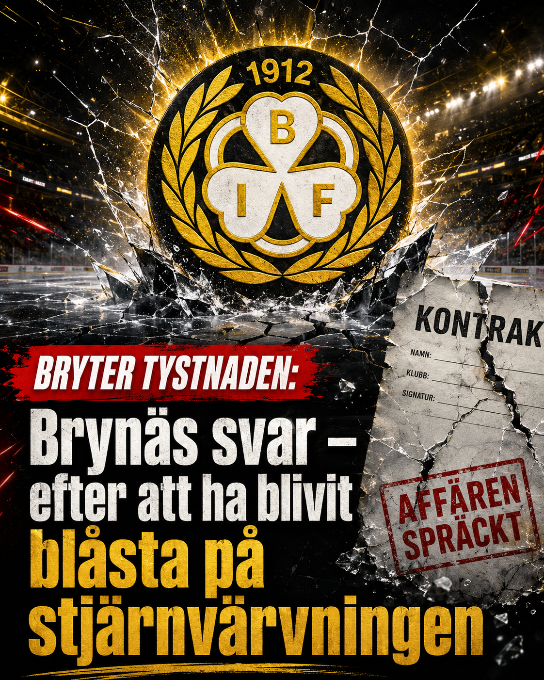 Brynäs svar – efter att ha blivit blåsta på stjärnvärvningen