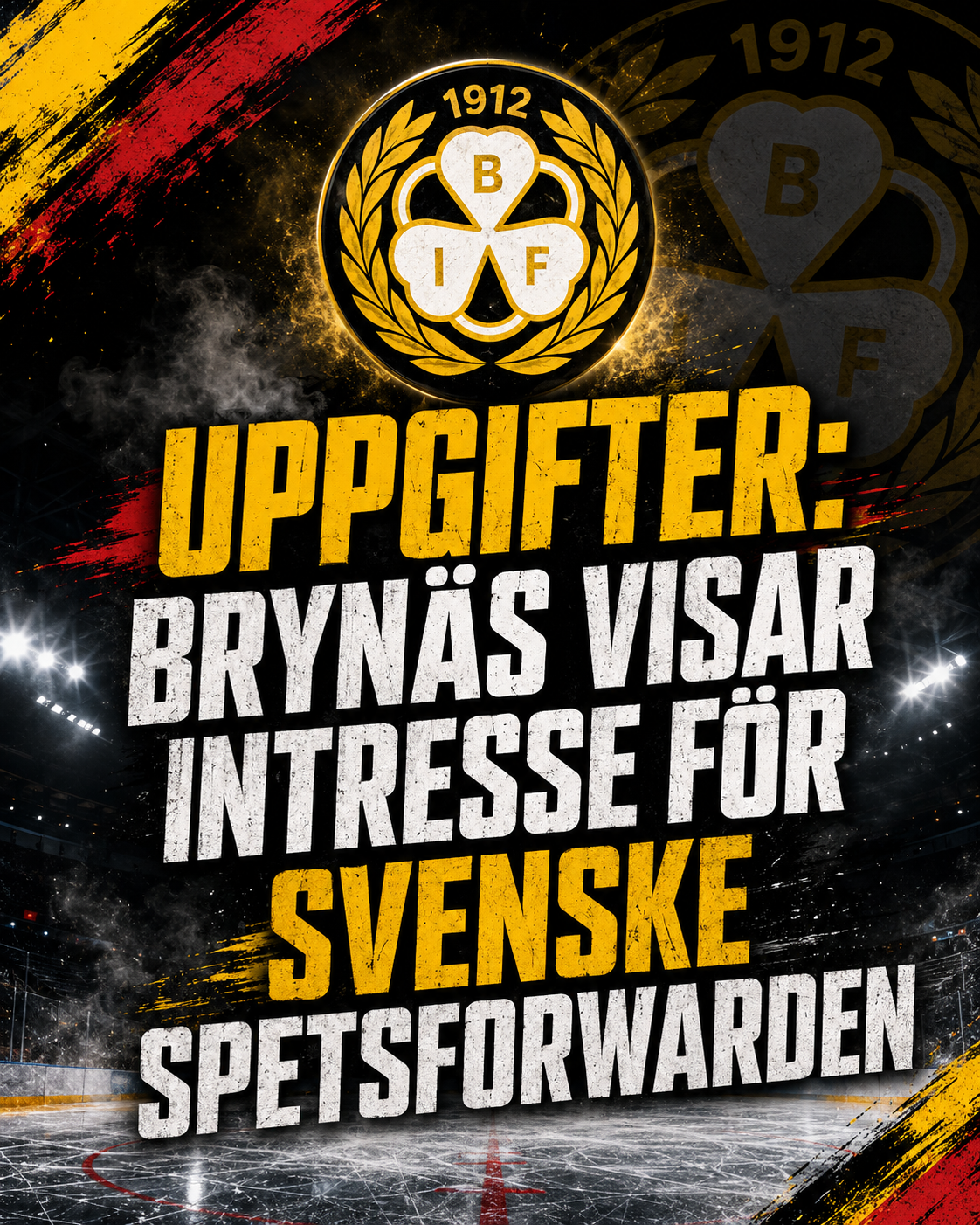 UPPGIFTER: Brynäs visar intresse för svenske spetsforwarden