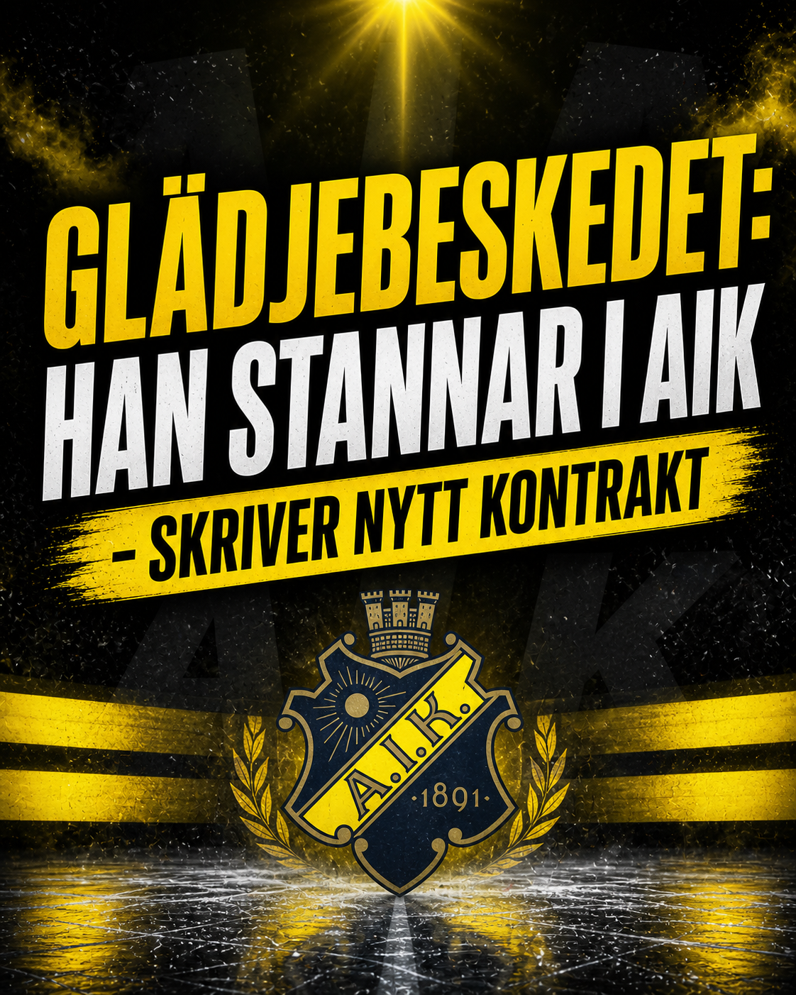 AIK Hockey: KLART: Center stannar i AIK – skriver nytt kontrakt