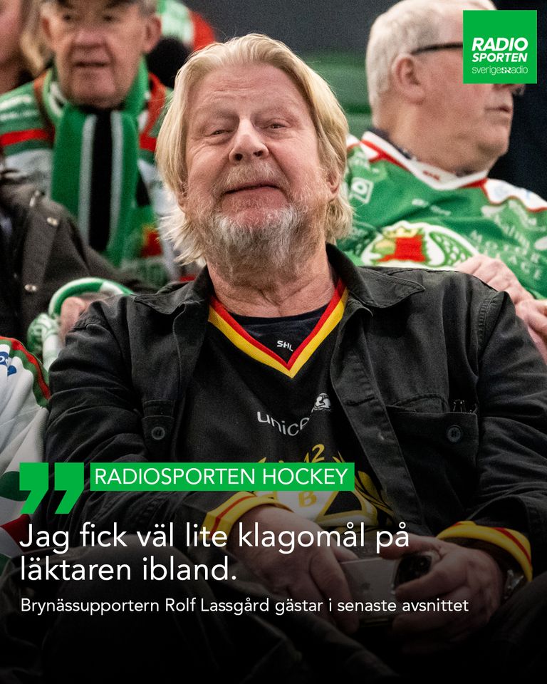 Brynäs: Rolf Lassgård: ”Jag fick klagomål på läktaren ibland”